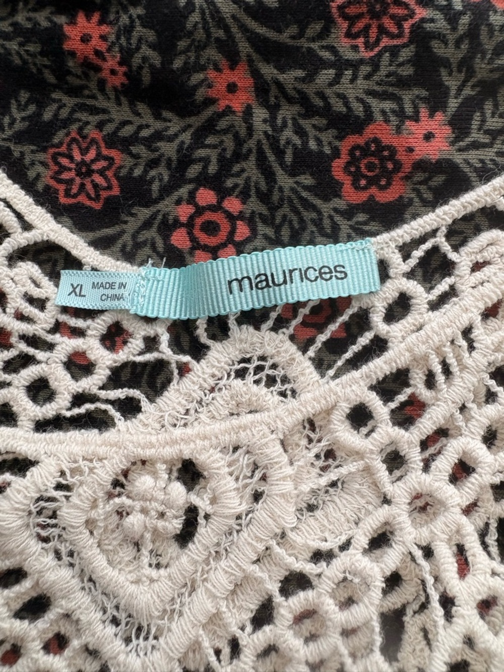 Maurices Cream Crochet Tank Top - Picture 2 of 9